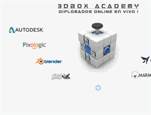 Tablet Screenshot of 3dboxacademy.com
